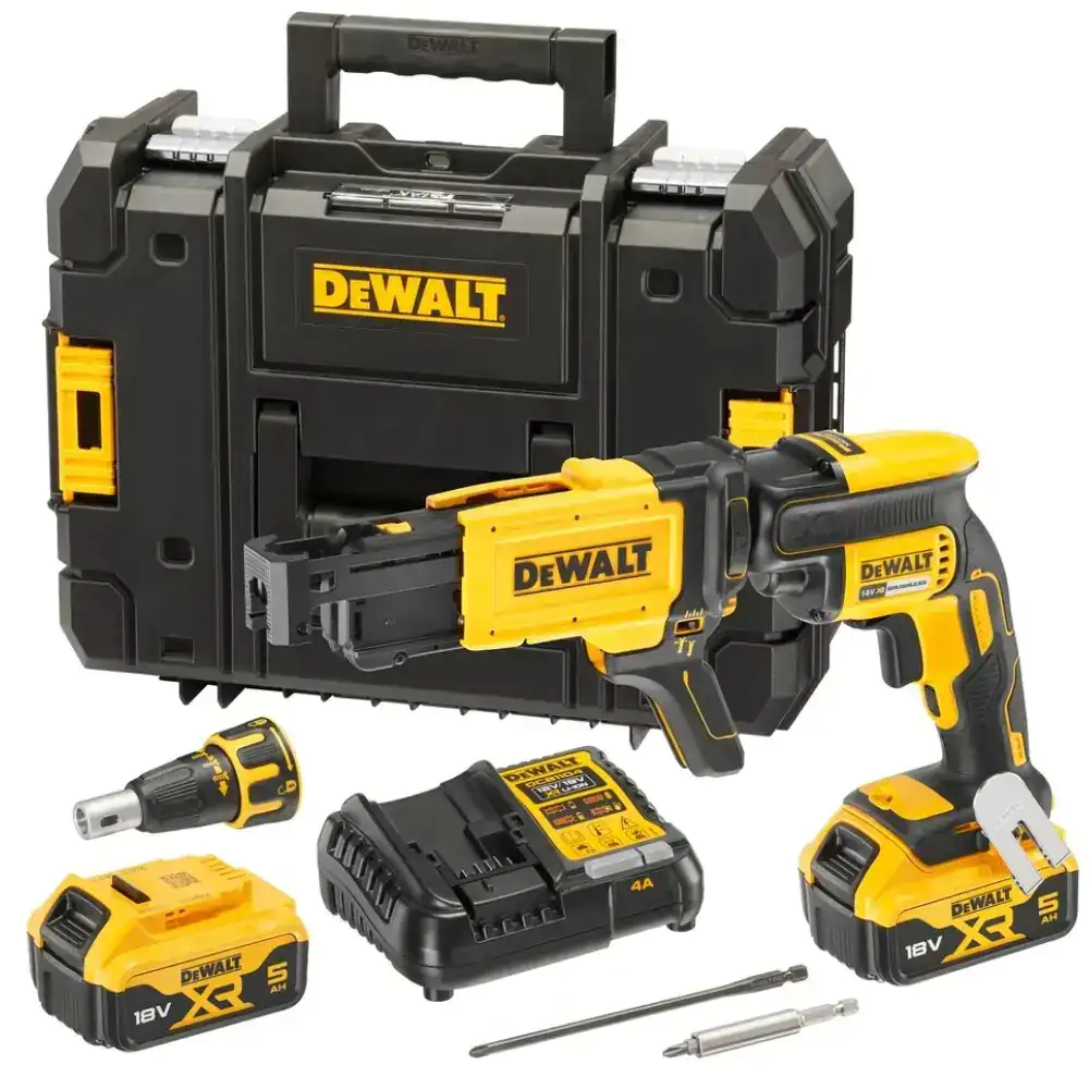 Aparafusadora Pladur + Carregador DeWALT XR18 2x5Ah DCF620P2K-QW - Aparafusadora Pladur + Carregador DeWALT XR18 2x5Ah DCF620P2K-QW